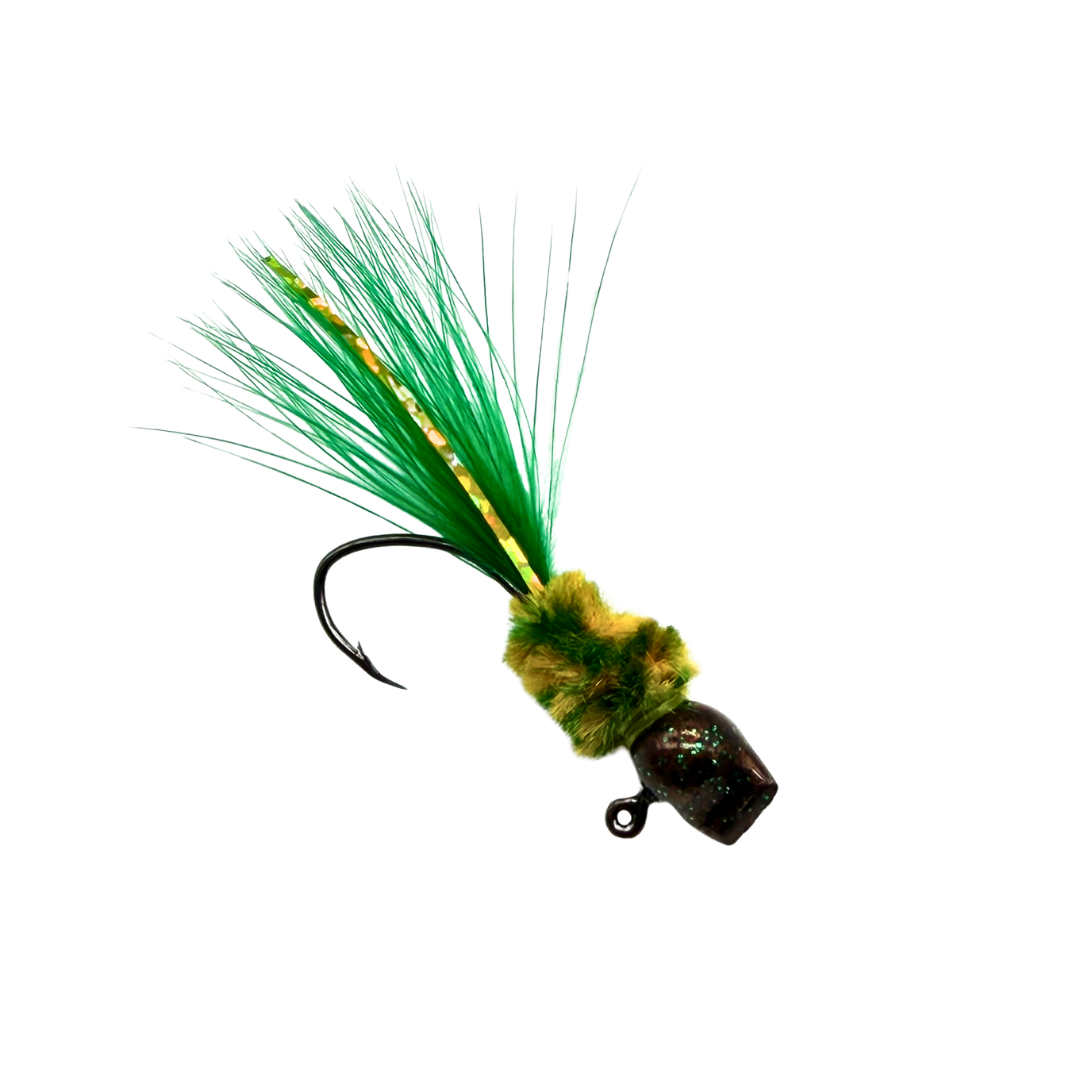 Ramble Tamble Tackle Hand Tied Crappie Jigs - Hatchet Head