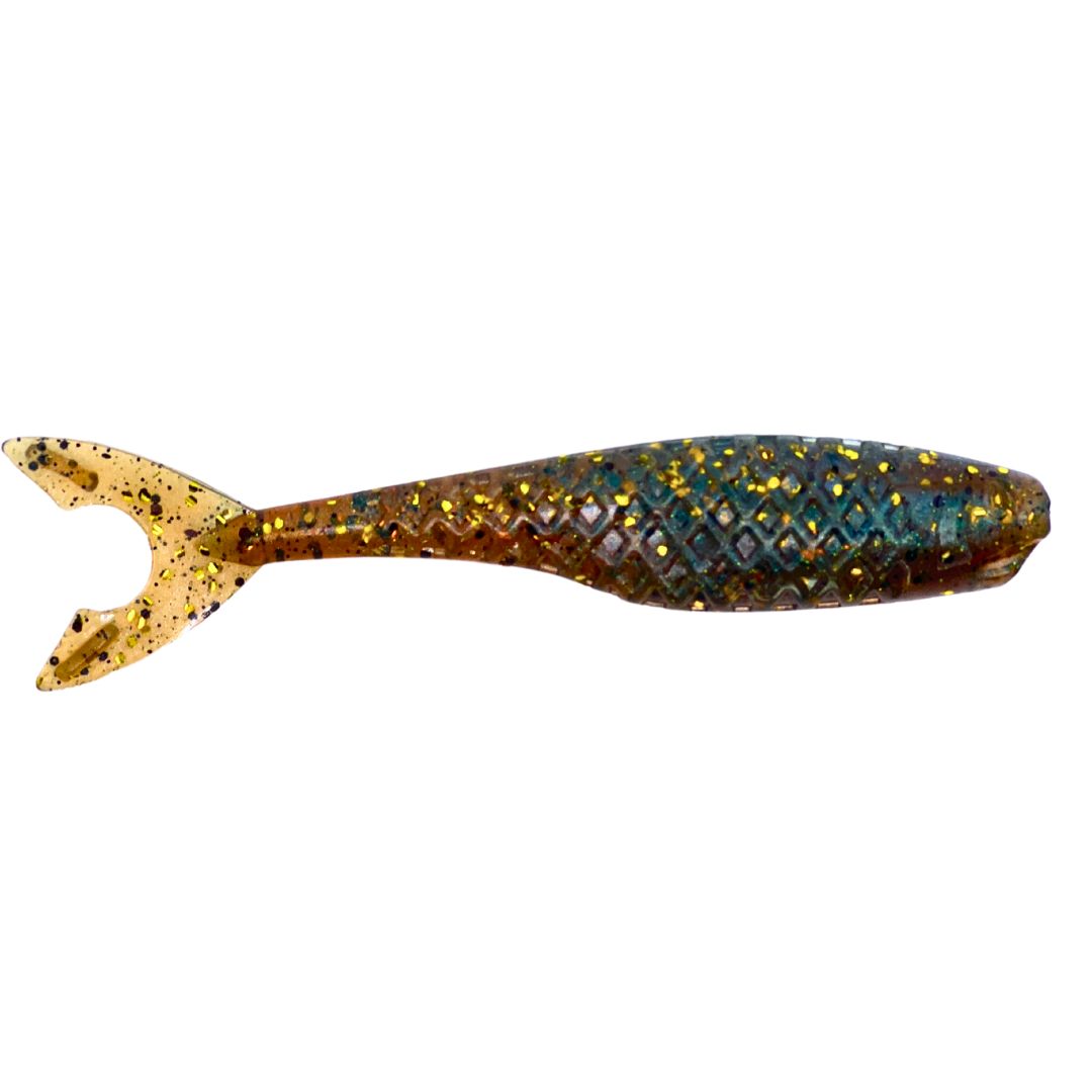 WM Bayou Bash Minnow - Soft Plastic Swimbait for Bass Fishing