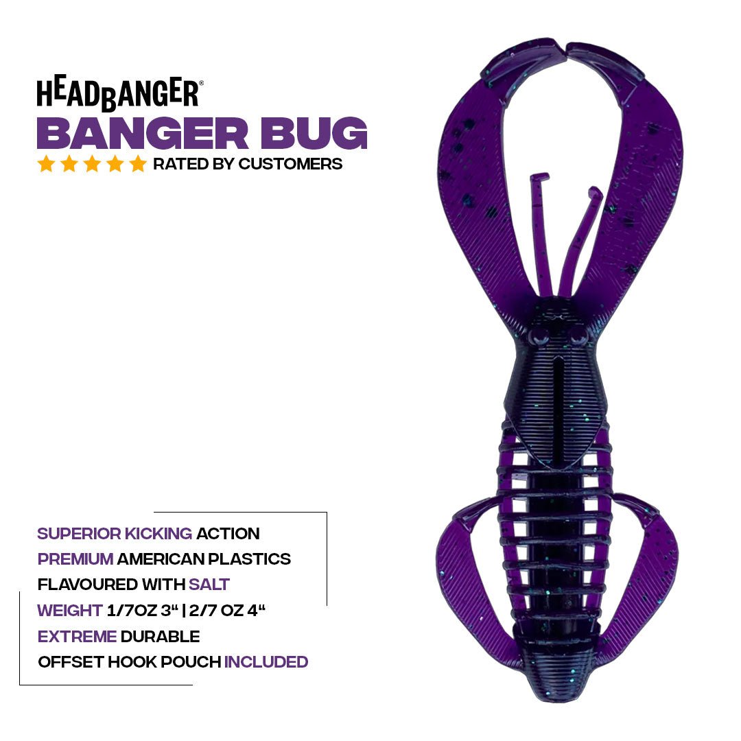 Headbanger BangerBug 3" - Junebug - Lowwater Field Co.
