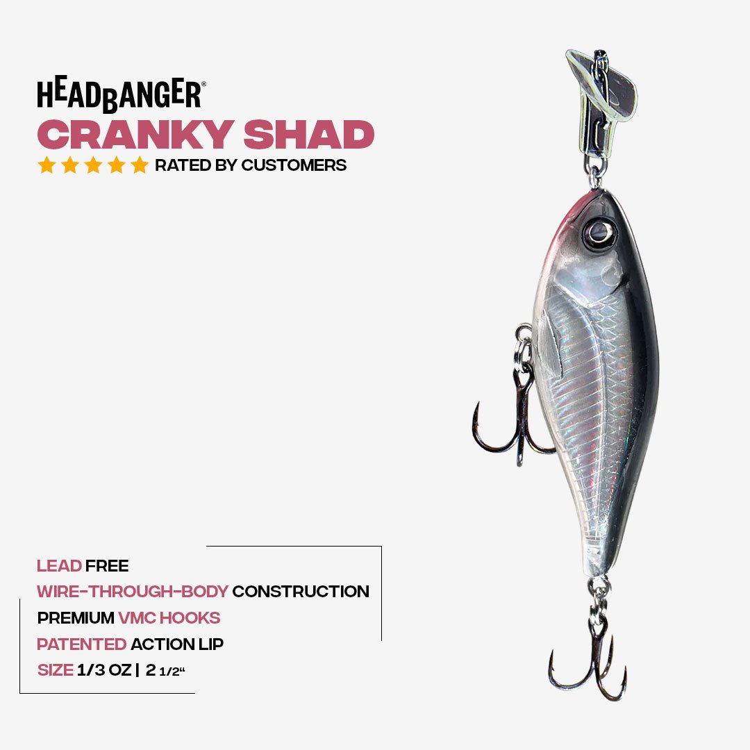Headbanger Cranky Shad 2-1/2 - Lowwater Field Co.