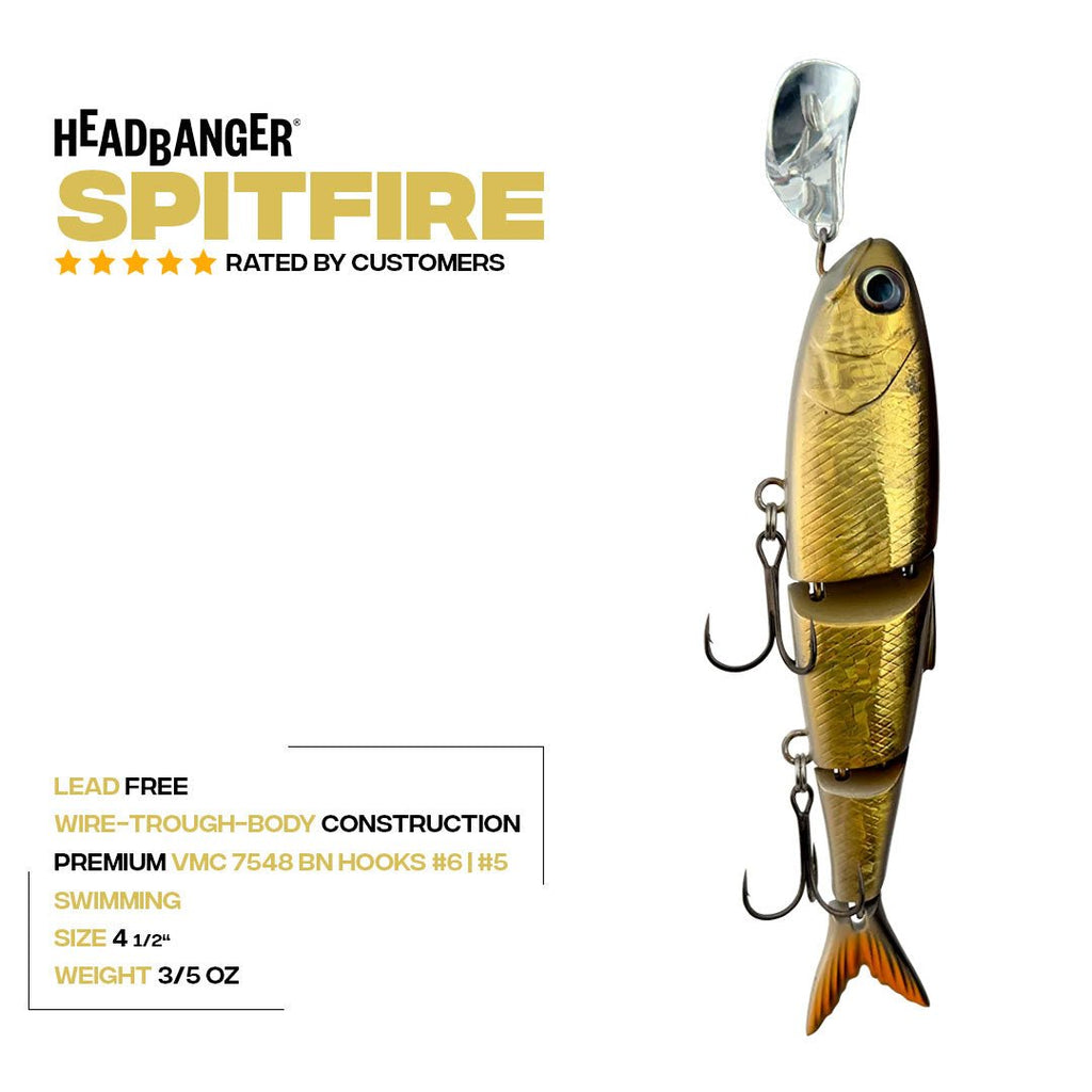Headbanger Spitfire 4-1/2 - Lowwater Field Co.