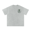 Snow Washed Oversized Cotton T-Shirt Light Gray - Lowwater Field Co.
