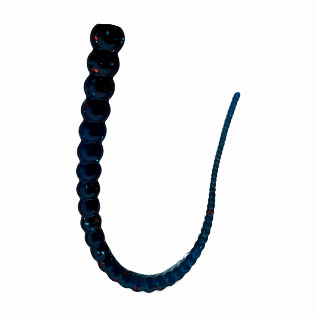 Whip Worm - Soft Plastic Worm with Whip-Like Tail for Bass Fishing - Lowwater Field Co.