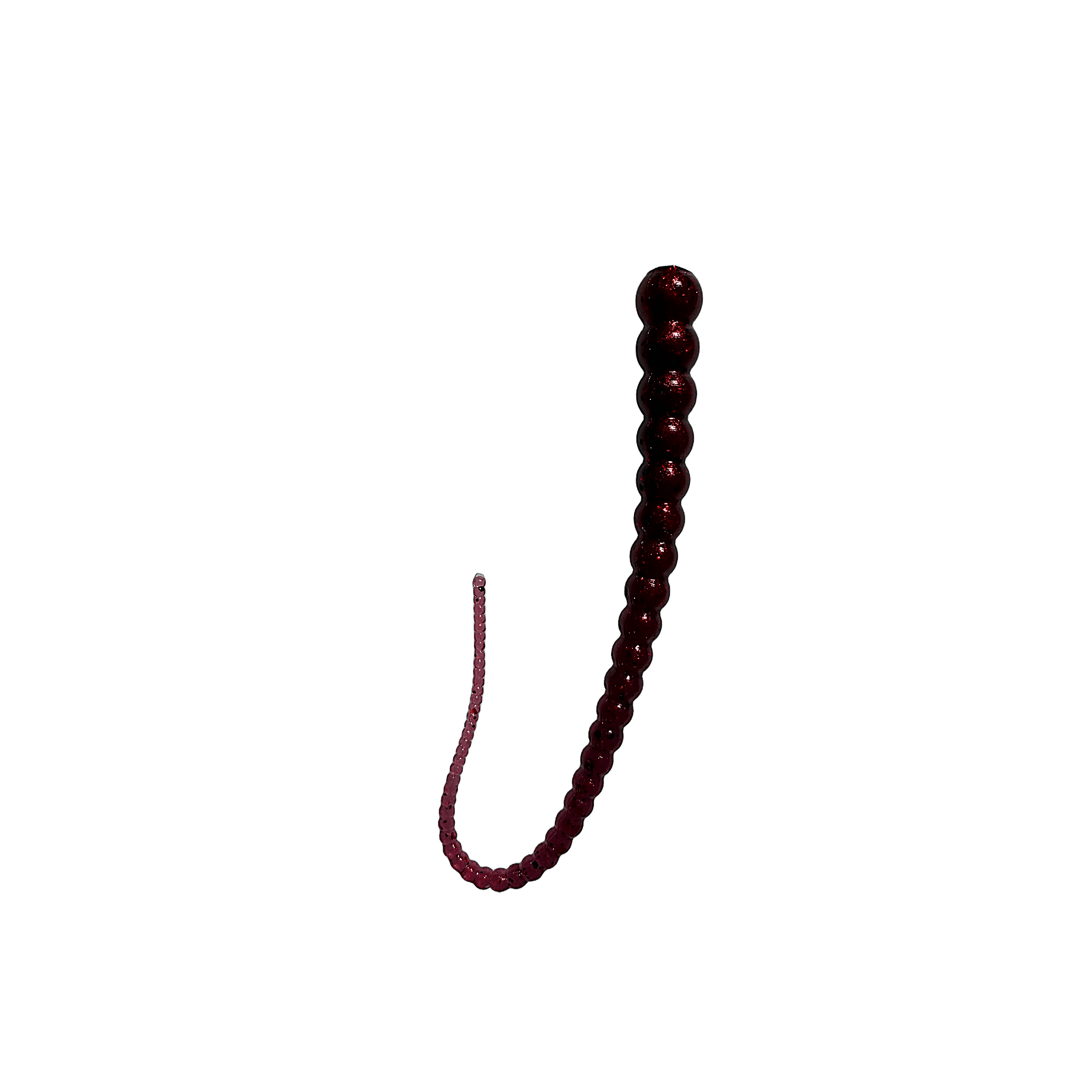 Whip Worm - Soft Plastic Worm with Whip-Like Tail for Bass Fishing - Lowwater Field Co.
