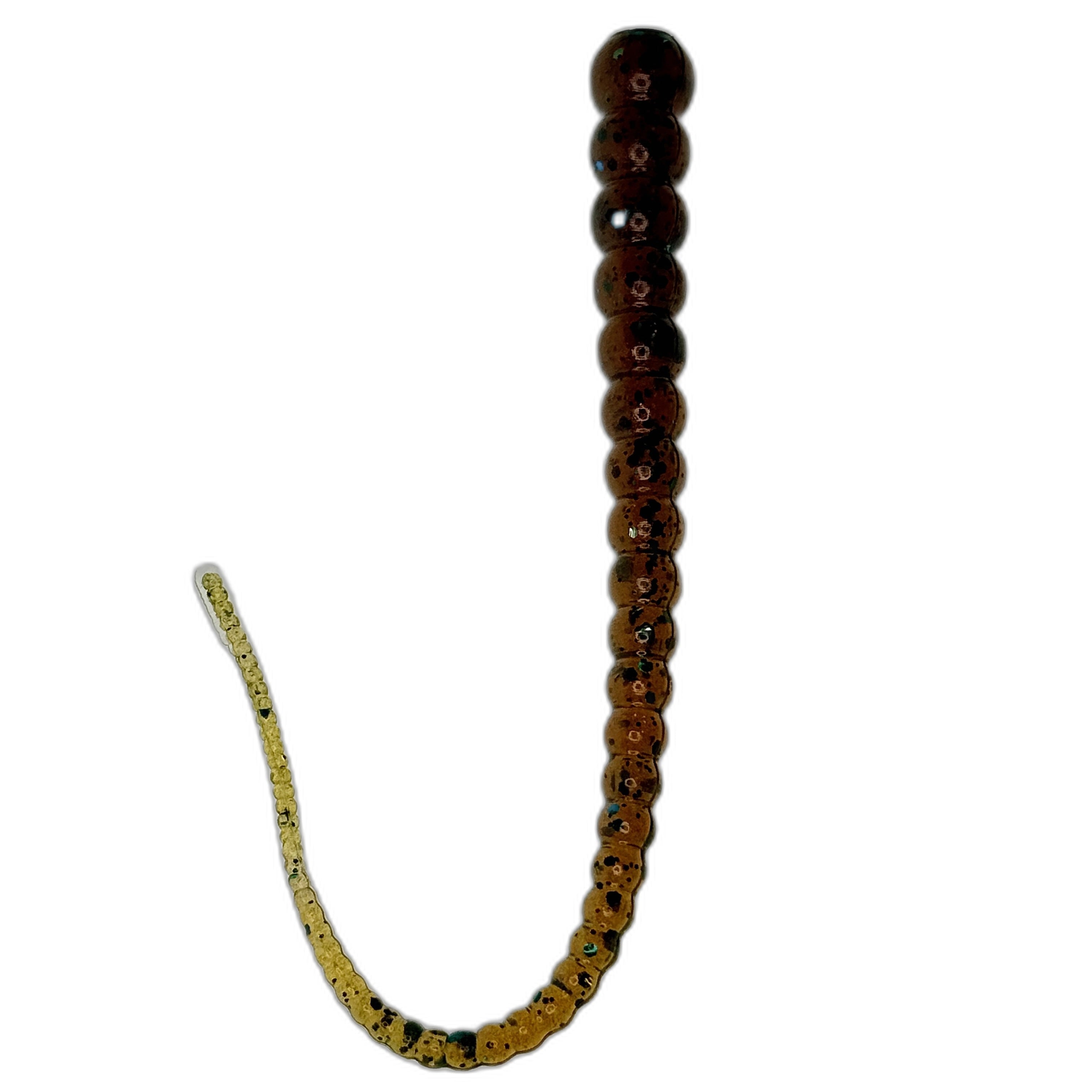Whip Worm - Soft Plastic Worm with Whip-Like Tail for Bass Fishing - Lowwater Field Co.
